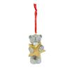Holding Gold Star Me to You Bear Tree Decoration