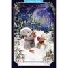 3D Holographic Special Granddaughter Me to You Bear Christmas Card