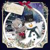 3D Holographic It's Christmas Time Me to You Bear Christmas Card