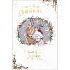 Baby's First Christmas Me to You Bear Christmas Card