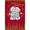 Wonderful Boyfriend Me to You Bear Christmas Card