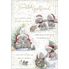 Beautiful Girlfriend Verse Me to You Bear Christmas Card