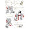 One I Love Verse Me to You Bear Christmas Card