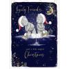 Lovely Friends Me to You Bear Christmas Card