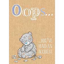 Get Well Accident Me to You Bear Card