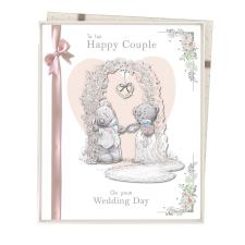 Happy Couple Me to You Bear Boxed Wedding Day Card