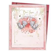 One I Love Me to You Bear Boxed Birthday Card