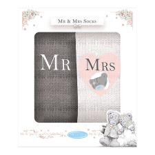 Mr &amp; Mrs Me to You Bear Boxed Socks