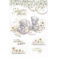 Someone Special Me to You Bear Handmade Birthday Card