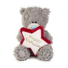 4" Happy Birthday Star Me to You Bear
