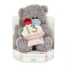 7" 13th Birthday Cake Me to You Bear