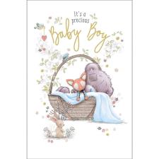 Precious Baby Boy Me to You Bear New Baby Card