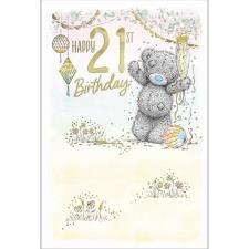 Happy 21st Me to You Bear Birthday Card