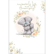 Beautiful Wife Me to You Bear Anniversary Card