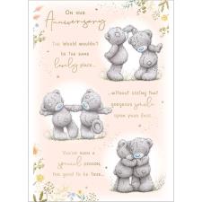 On Our Anniversary Verse Me to You Bear Card