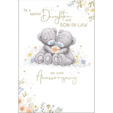 Daughter &amp; Son in Law Me to You Bear Anniversary Card