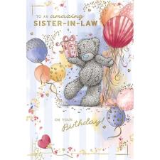 Amazing Sister in Law Me to You Bear Birthday Card