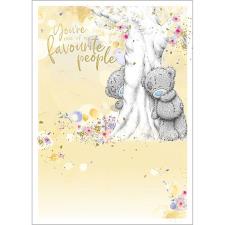 My Favourite Me to You Bear Birthday Card