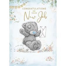 New Job Congratulation Me to You Bear Card