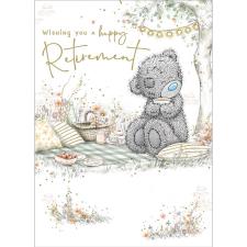 Bear Drinking Tea Me to You Bear Happy Retirement Card