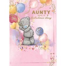 Aunty Me to You Bear Birthday Card