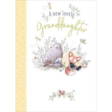 Lovely New Granddaughter Me to You Bear New Baby Card