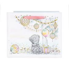 Bear with Present &amp; Balloons Me to You Bear Medium Gift Bag