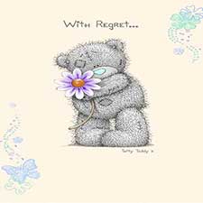 Me to You Bear Regret Notes