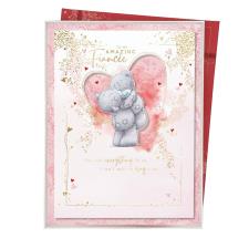 Amazing Fiancée Me to You Bear Valentine's Day Boxed Card
