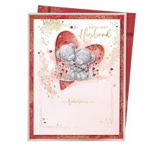 Brilliant Husband Me to You Bear Valentine's Day Boxed Card
