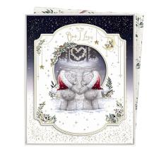 One I Love Me to You Bear Boxed Christmas Card