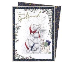 Amazing Girlfriend Me to You Bear Boxed Christmas Card