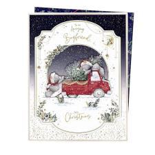 Amazing Boyfriend Me to You Bear Boxed Christmas Card