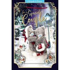 3D Holographic Special Couple Me to You Bear Christmas Card