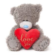 5" Love You Padded Heart Me to You Bear