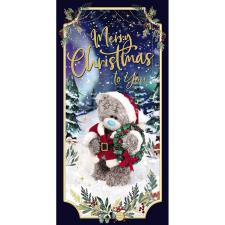 Merry Christmas Photo Finish Me to You Bear Christmas Gift / Money Wallet