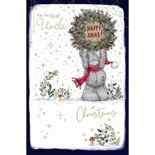 Best Uncle Me to You Bear Christmas Card