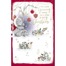 Lovely Granny Me to You Bear Christmas Card