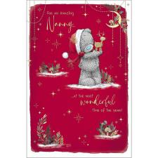 Amazing Nanny Me to You Bear Christmas Card