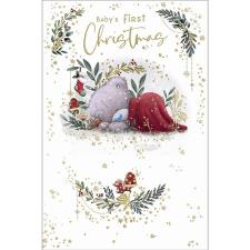 Baby's 1st Christmas Me to You Bear Christmas Card