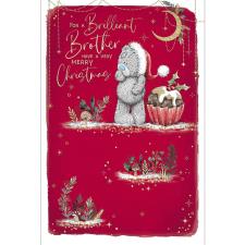 Brilliant Brother Me to You Bear Christmas Card