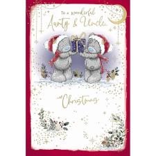 Wonderful Aunty &amp; Uncle Me to You Bear Christmas Card