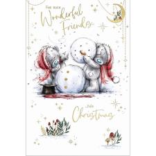Wonderful Friends Sketchbook Me to You Bear Christmas Card
