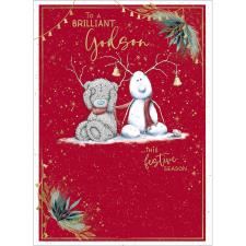Brilliant Godson Me to You Bear Christmas Card