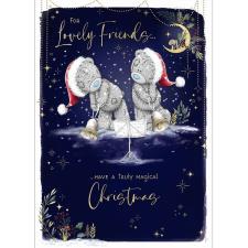 Lovely Friends Me to You Bear Christmas Card